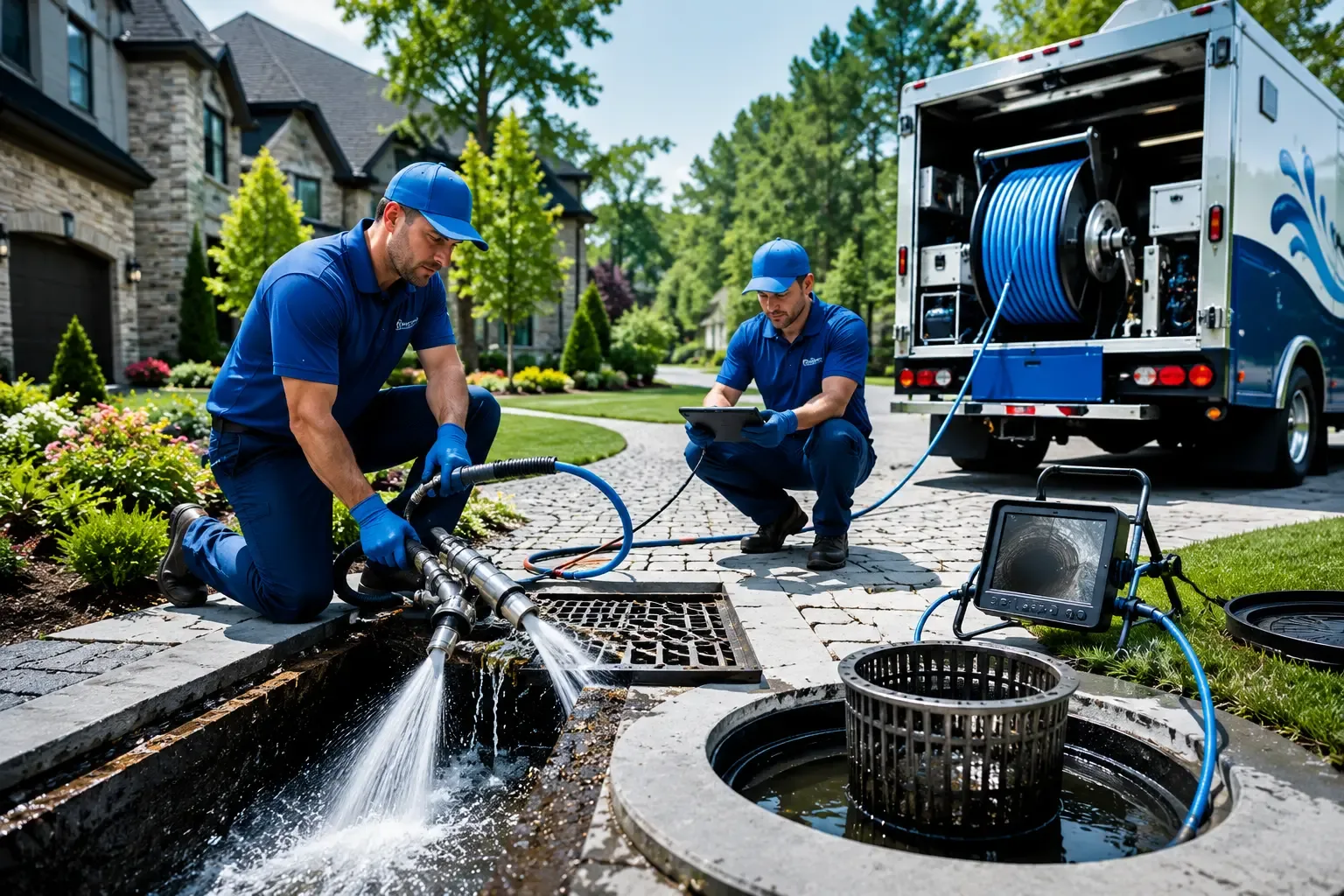Local outdoor drain cleaning professionals in Stuart, OK