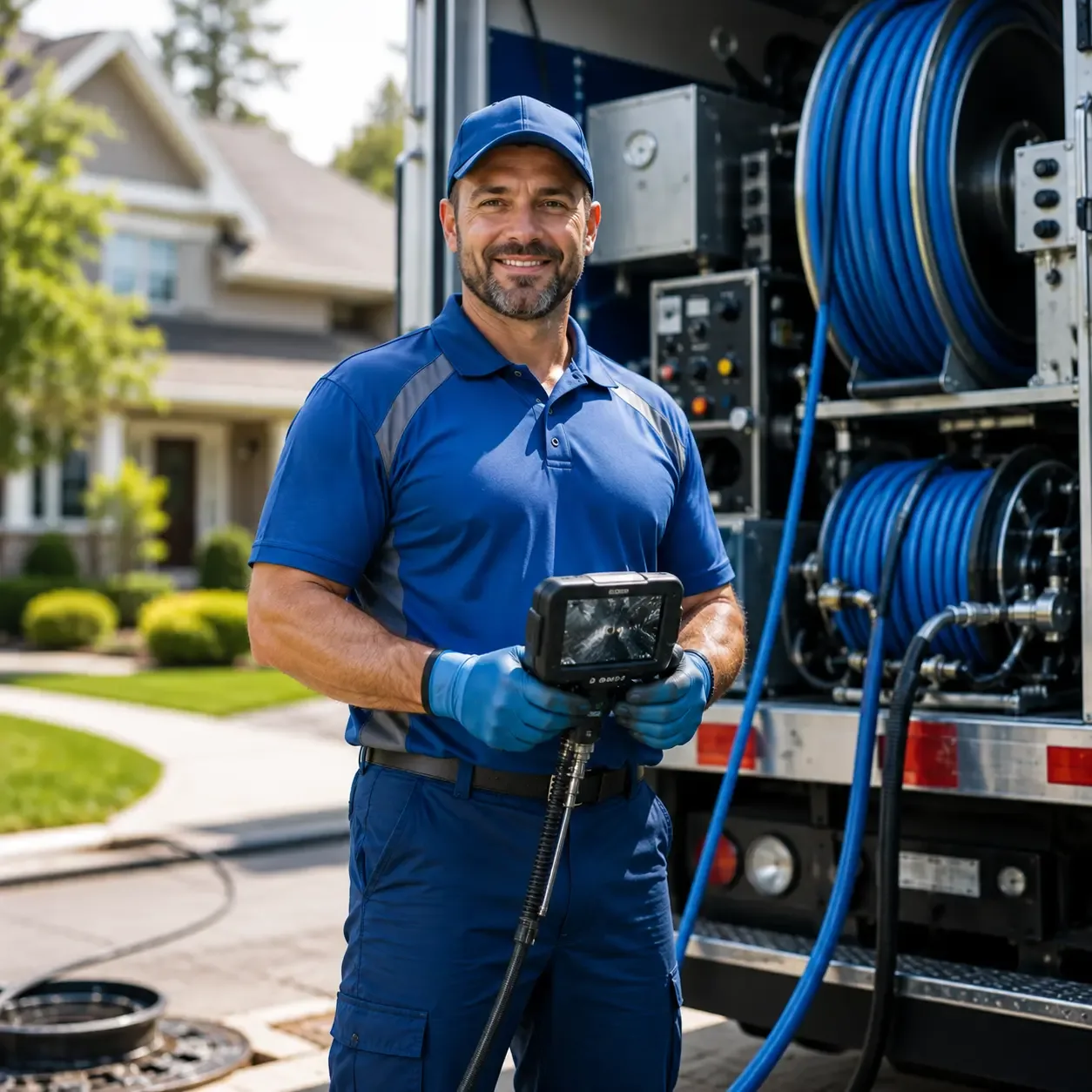 Local outdoor drain cleaning specialists in Stuart, OK